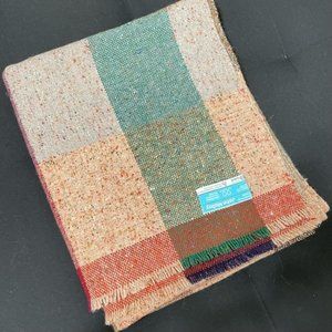 hand woven tweed Irish blanket